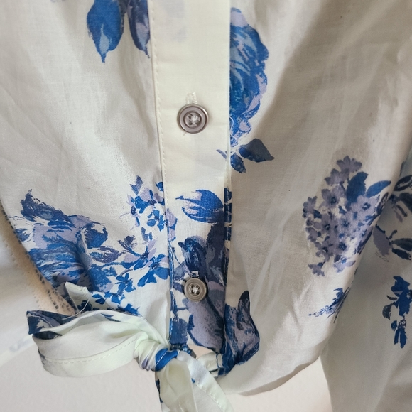 NWT WILD FABLE ADORABLE FLORAL CROPPED TOP - Picture 6 of 9